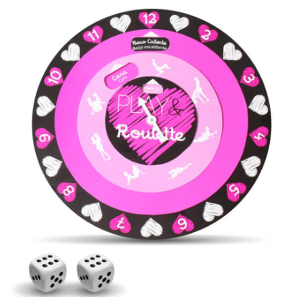 Play and Roulette - Ερωτική Ρουλέτα Ροζ